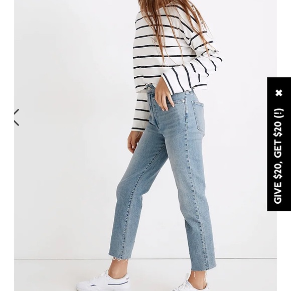 Madewell The Perfect Vintage Jean Size 25 Petite - Picture 3 of 8